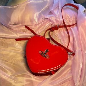 ✨ Vivienne Westwood Red Louise Heart Bag | NWT | Authentic | Rare